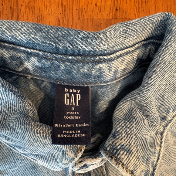 Toddler Girls Denim Jacket size 3 Yrs, Gap Original NWT - Picture 5 of 8